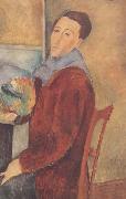 Amedeo Modigliani Autoportrait (mk38) painting